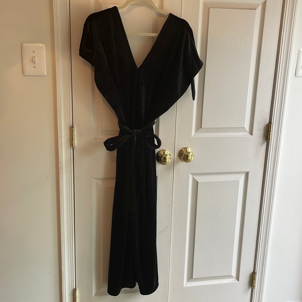 DRA Velvet Jumpsuit - Size Small